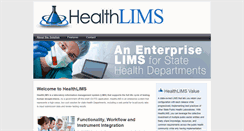 Desktop Screenshot of healthlims.com